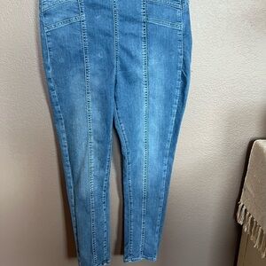 We The Free High Rise Blue Jeans